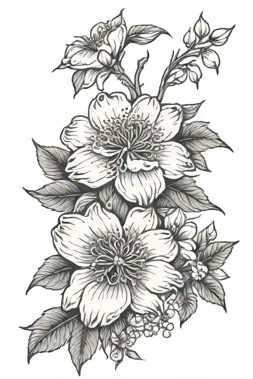 Birth Flowers Blooming