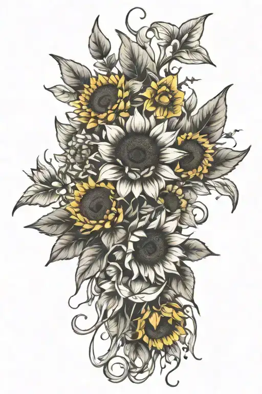 Sunflower Bouquet Wrapped