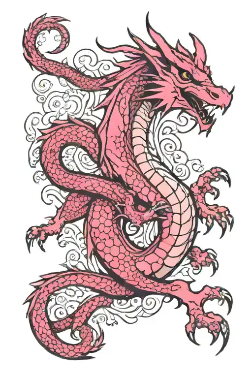 Pink Dragon