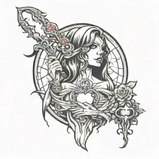 Lady Reaper Pulling My Heart Out