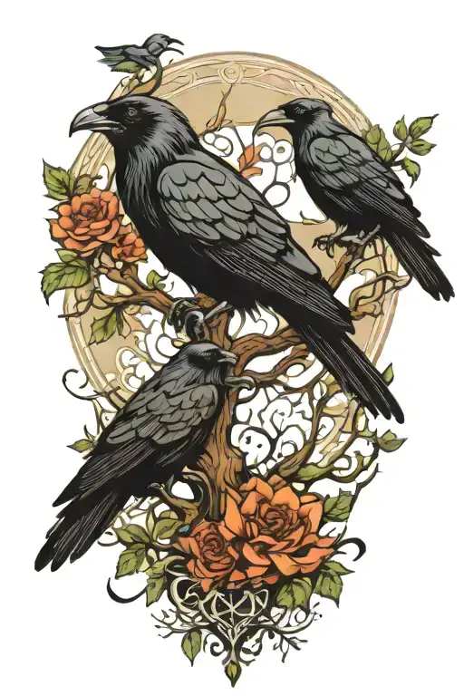 Raven Tree Of Life