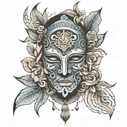 Earth Rose Of The Winds Electron Libre Mask