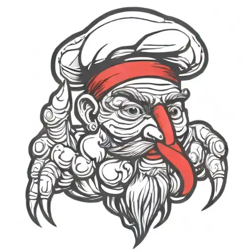 Middle Finger With Chef Hat