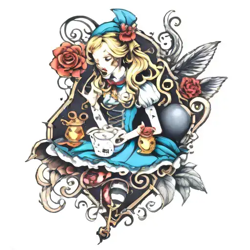 Dark Alice In Wonderland