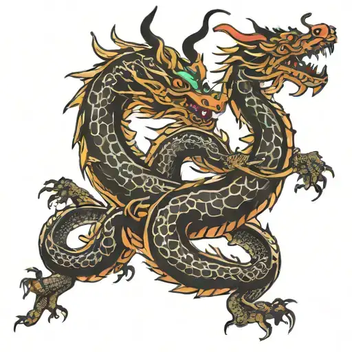 Korean Style Dragon