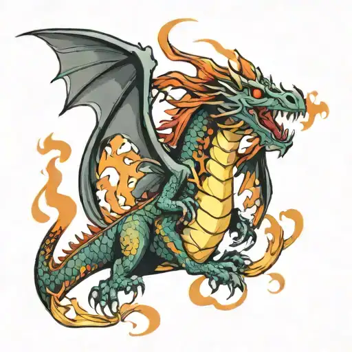 Fire Breathing Dragon