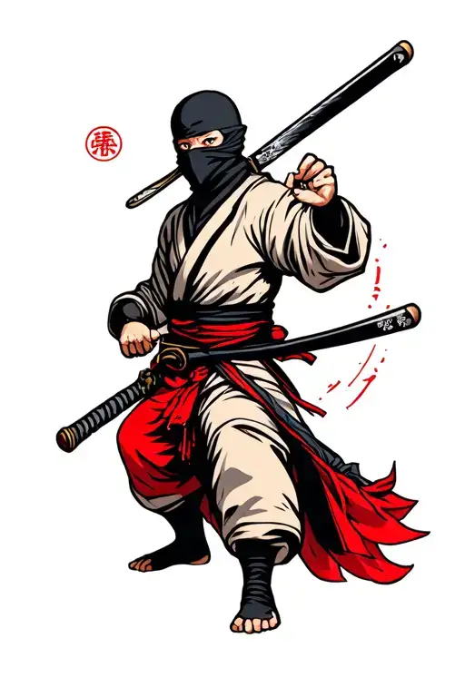 Ninja Japan Background