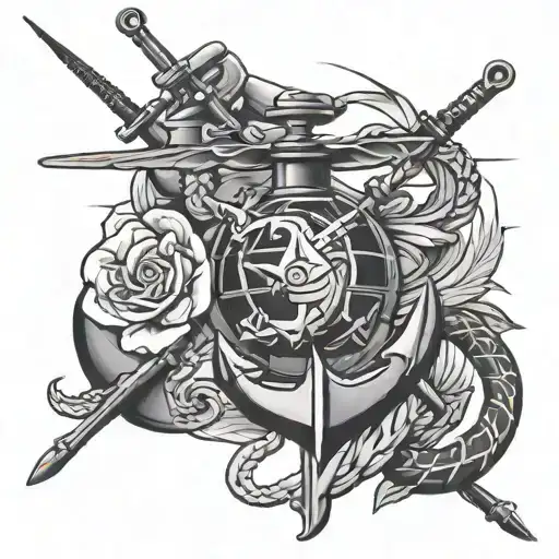 Helicopter Anchor Usmc