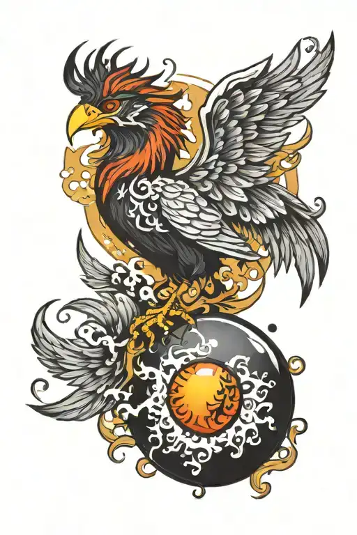 Phoenix Coming Out Of 8 Ball