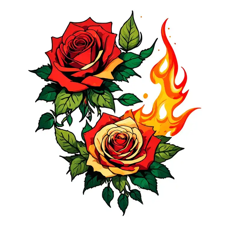 Fire And Roses