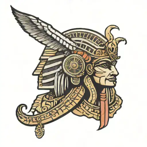 Antik Misir Ra Egyptian God