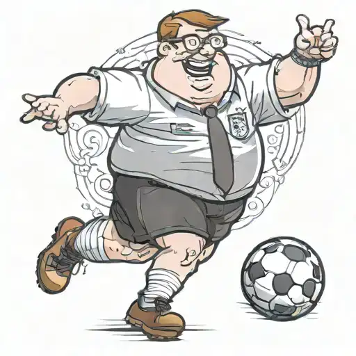 Peter Griffin As A Football Casual
