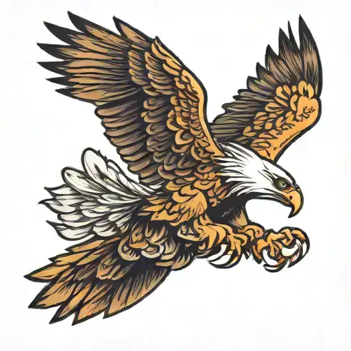 Eagle Flying