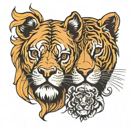 Boxer And Lion