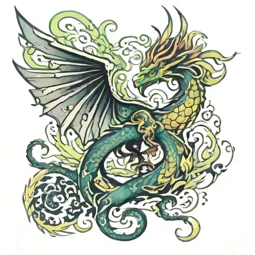 Dragon Phoenix Emerging