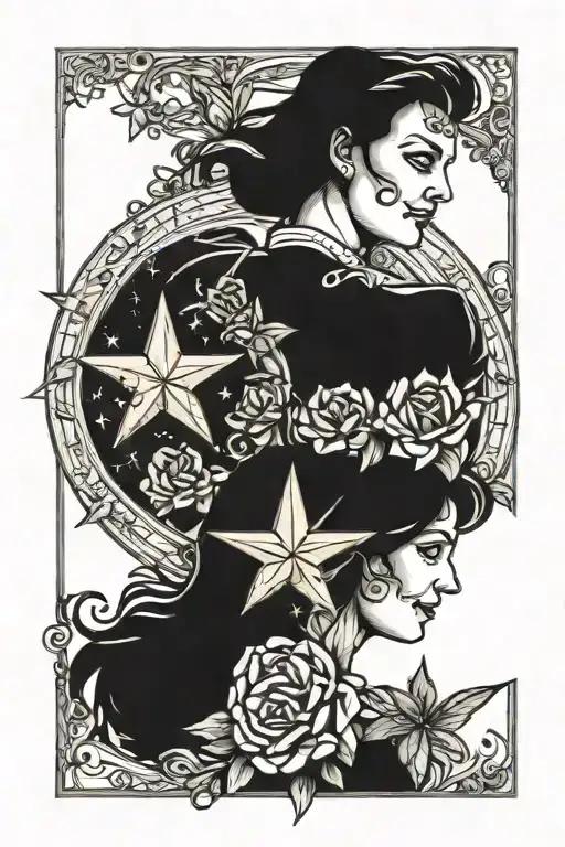 Mother And Star Passing