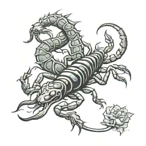 Poseion And Scorpion Crawling