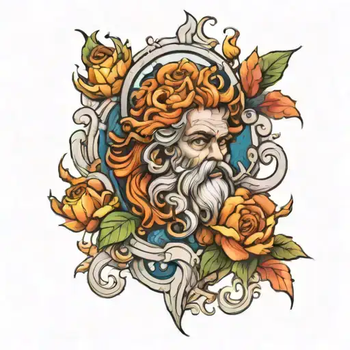 Rose Mythology Zeus Fire