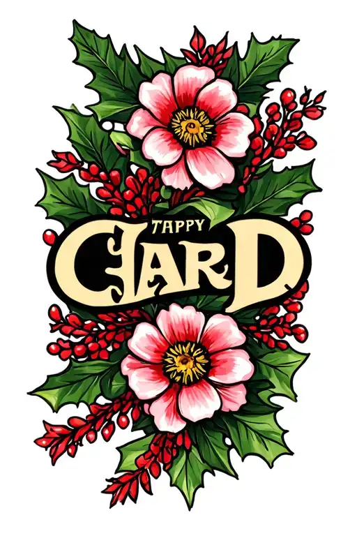 Flower Name Christmas