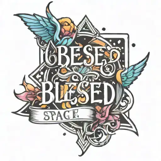 Blessed Space Font
