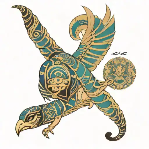 Egyptian Australian Leg Sleeve