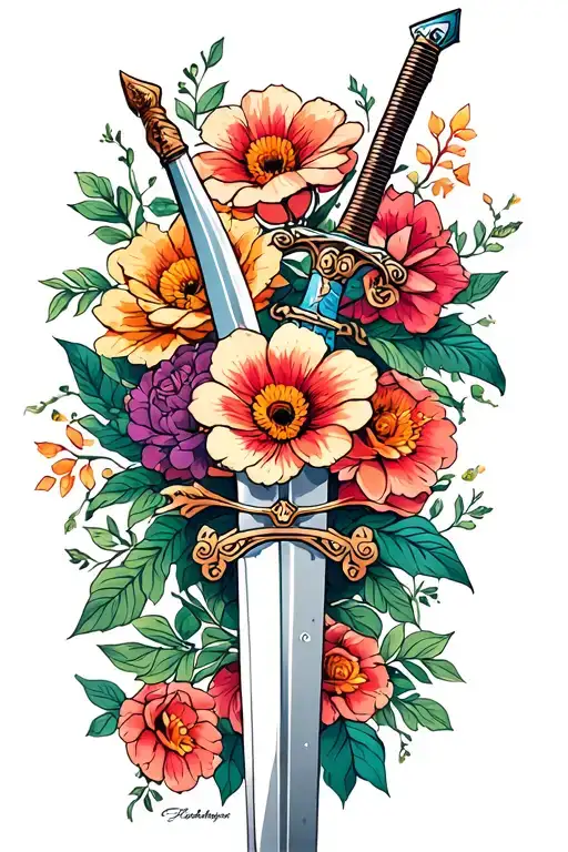 Flowers And Swords