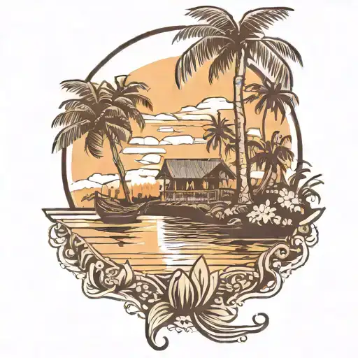 Kerala Sunset Beach Backwaters