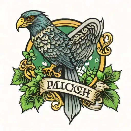 Polish Falcon Irish Harp