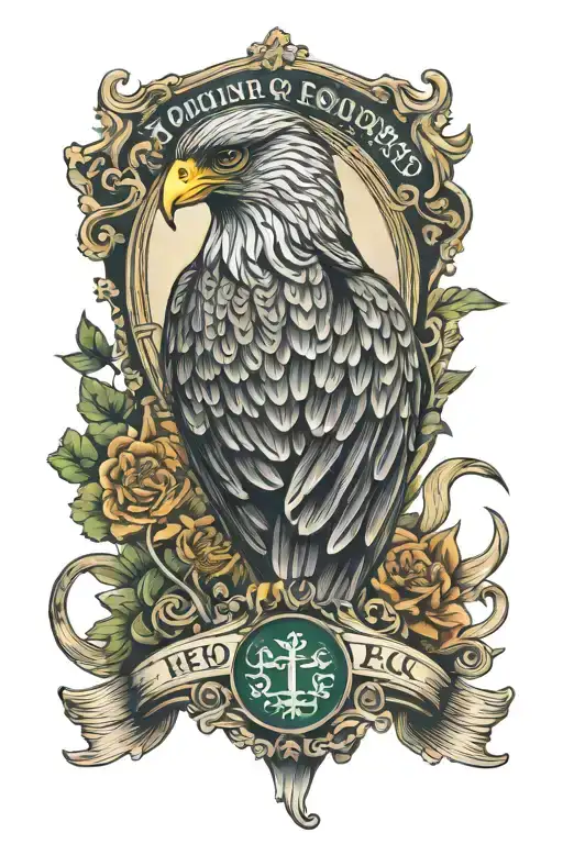 Polish Falcon Irish Harp