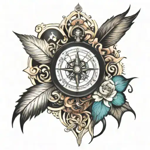 Compass And Picess
