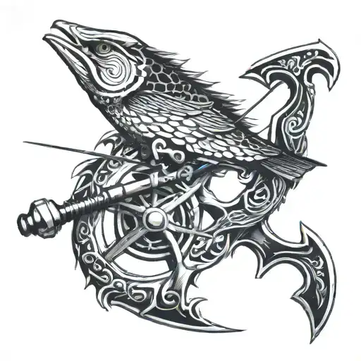 Anvil Blacksmith Fishing Rod