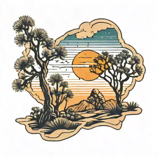 Stamp With Joshua Tree