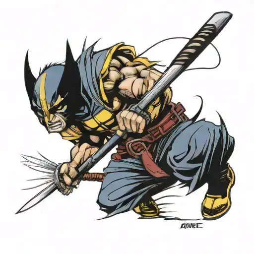 Wolverine Samurai