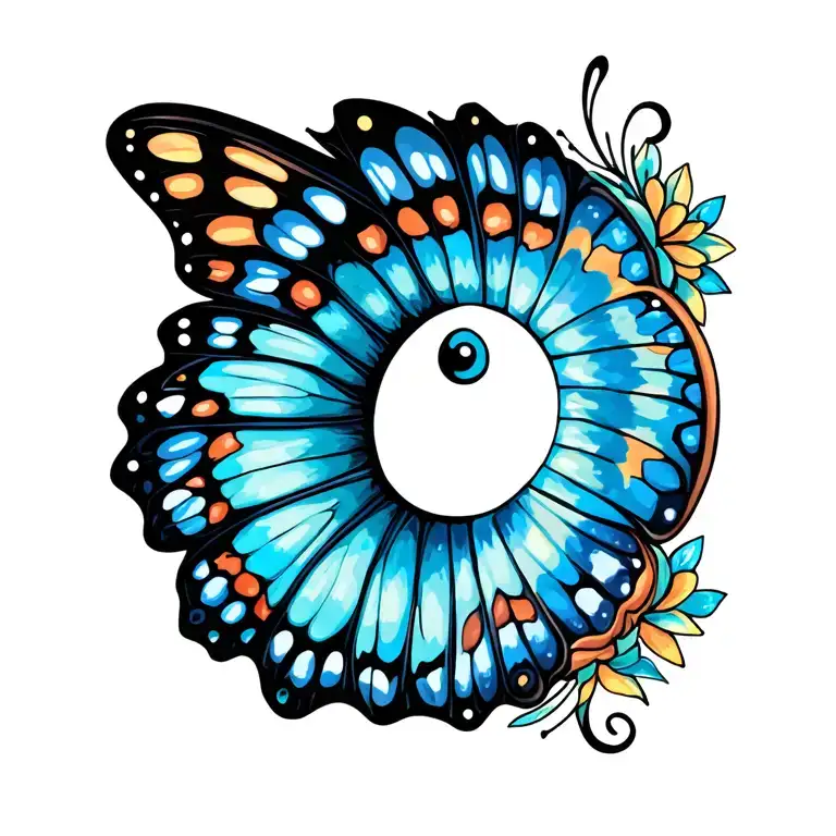 Semi Colon Butterfly