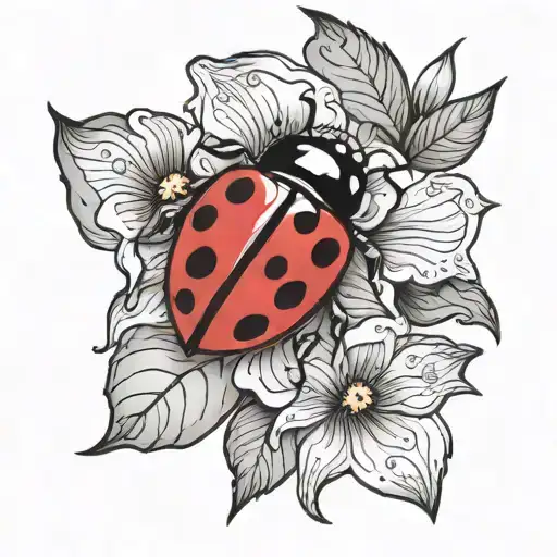 Lady Bug Rip Mother Forearm