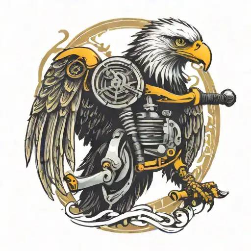 Eagle Motorcycle Sword