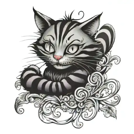 Alice In Wonderland Cheshire Cat Cards