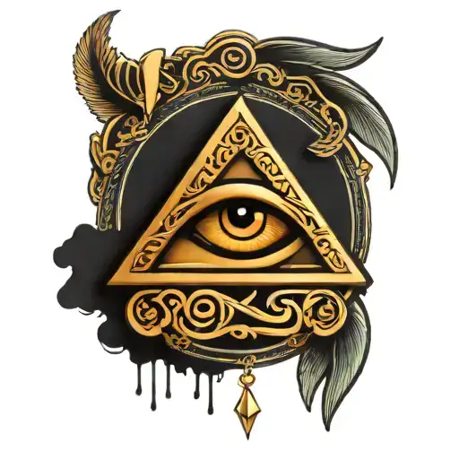 Eye Of Ra With A Hindu Touch