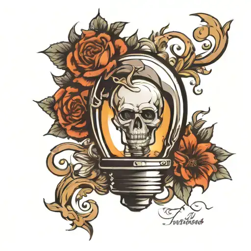 Portrait Of A Lightbulb