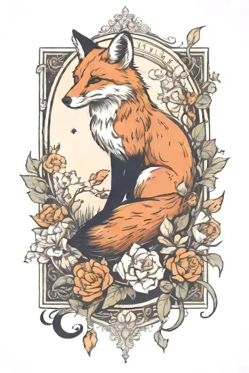 Fox Tarot Card