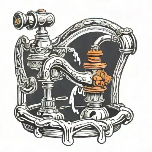 Faucet With Steaming Hot Water