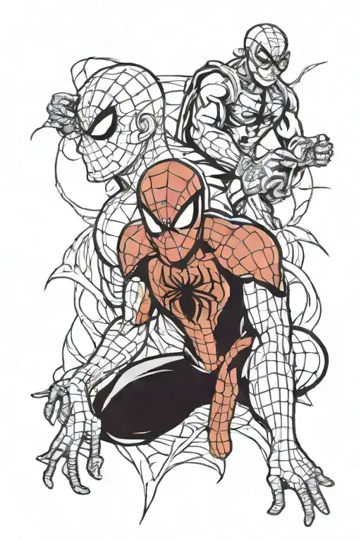 Spiderman And Super Mario