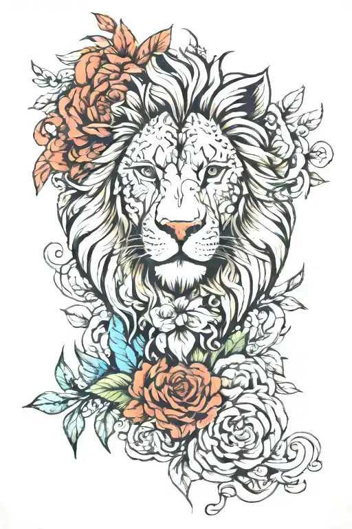 Nature Lion Peace Power Health