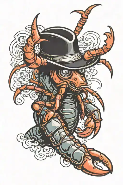 Lobster Cowboy Hat