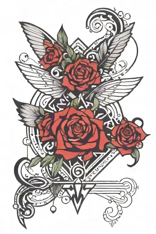 A Geometric Design Incorporating Elements Of Spirituality And Music