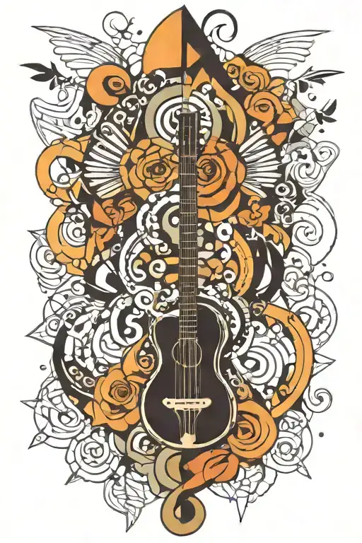 A Geometric Design Incorporating Elements Of Spirituality And Music