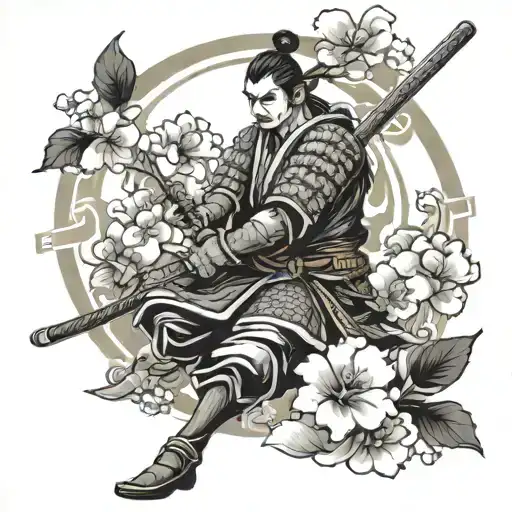 Samurai Related To November Birth Flower
