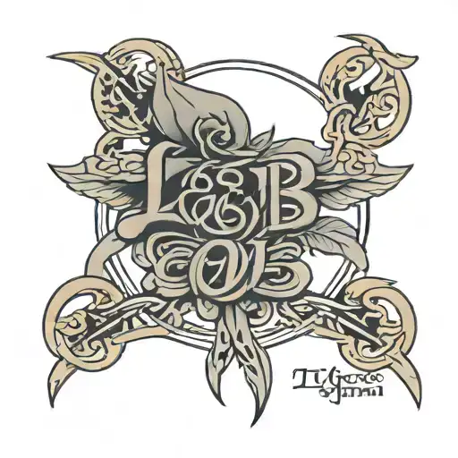 Cal Oes Lsib Forever Written In Script