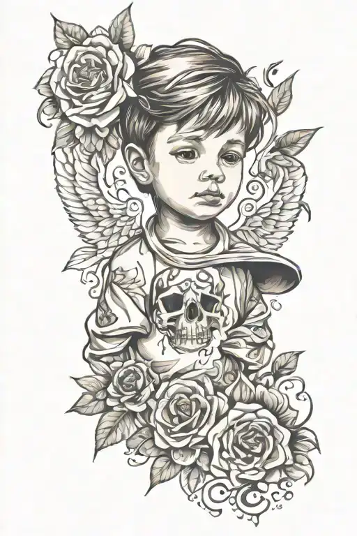 Child Missing His Dad Memorial