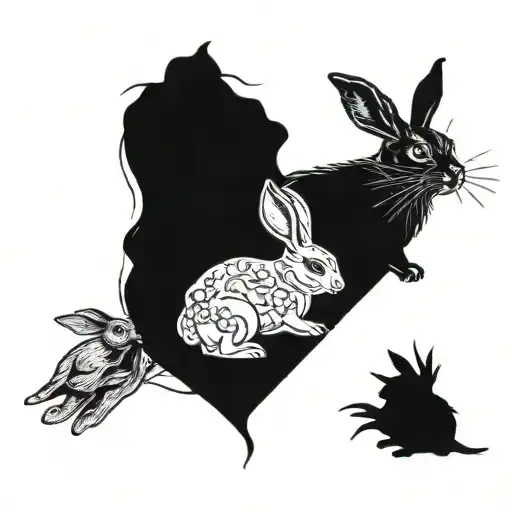 Rabbits From I Love You Honeybear Album Cover Art